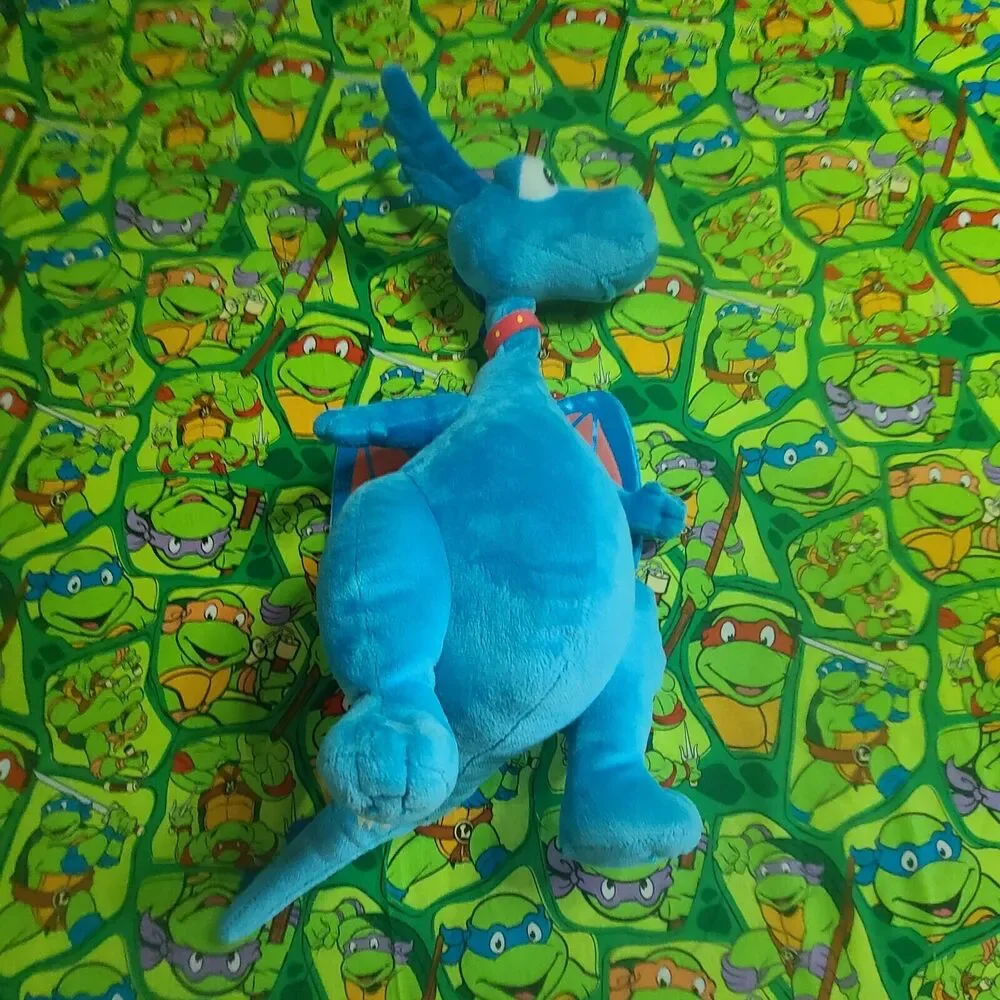 Disney Just Play Doc McStuffins Stuffy Blue Dragon Talking Plush 14